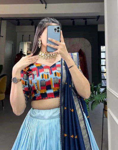 🌸✨ Blossom Boldly – Radiate Charm in Floral Printed Lehengas ✨🌸